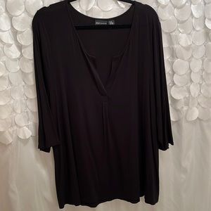 Jones New York Black Plus Size Top. Size 3X